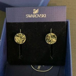 Authentic Swarovski Bella Pierced Earrings
